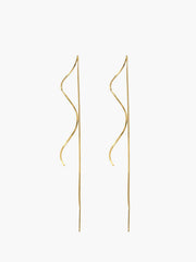 Spiral Tassel Earrings