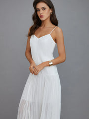 Semi-Sheer Vacation Long Dress