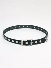 Soft-Buckle Studded Belt