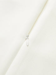 Sleeveless Peplum Back Zipper Top