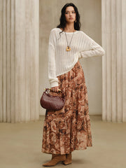 Oversized Crew Neck Sweater