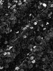 Sequins Velvet Bow Blazer