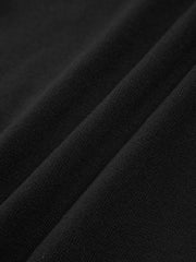 Contrast Trim Button Up Ribbed Shirt