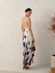 Floral Tie-Back Cami Dress