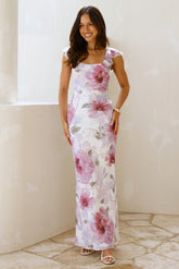 League Of Her Own Maxi Dress Floral