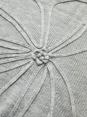 Flower Applique Sweater