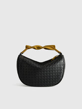Textured PU Leather Bag with Chain Strap