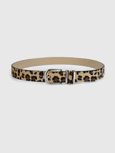 Leopard Printed Buckle Belt