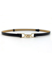 Close Your Eyes Leather Belt