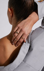 Florice 3 Pack Ring Set in Gold