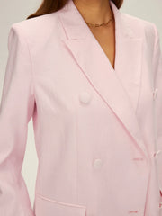 Double-Breasted Oversized Blazer