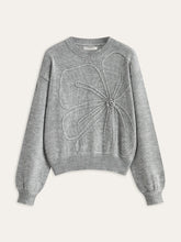 Flower Applique Sweater