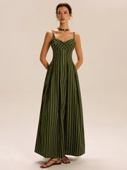 Striped Maxi Dress