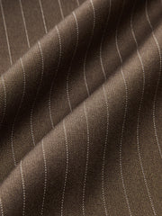 Pinstripe Wrap Mini Skirt