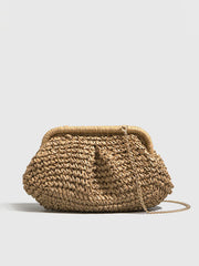 Straw Clutch Bag