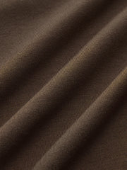 Belt-Decor Asymmetric Long Sleeve T-Shirt