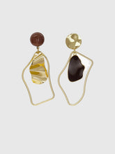 Irregular Stud Drop Earrings