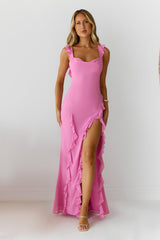 All Night Affair Maxi Dress Pink