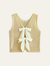 Bow Tie Knit Top