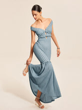 Off-Shoulder Ruffle Detail Dress