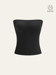 Bra-Free Fitted Strapless Top