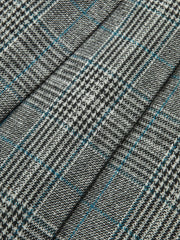 Plaid Pleated High-Waist Mini Skirt