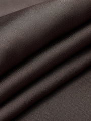 Satin Wrap-Front Long-Sleeve Top