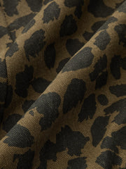 Leopard Print Cotton Balloon Pants