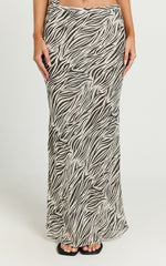 Lioness - Endless Maxi Skirt in Zebra