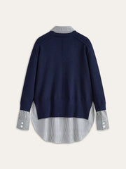 2 in 1 Polo Sweater