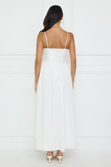 Pretty Willow Maxi Dress White