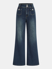 Vintage High-Waisted Flare Jeans