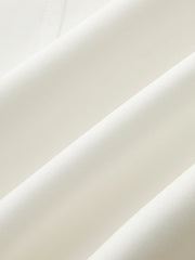 Asymmetric Neckline Flare Dress