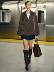 Double-Breasted Trench Coat