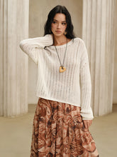 Oversized Crew Neck Sweater