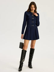 Heart Pair Button Cardigan