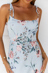 Sophisticated Flora Maxi Dress Print