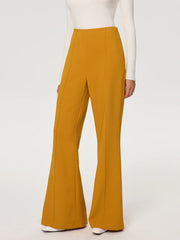 Mid-Waist Flare Pants