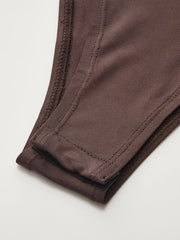 Tie-Dye Mock Neck Back Bow Detail Bodysuit