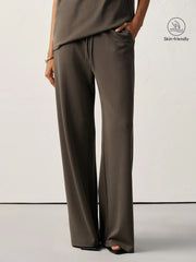 Mid-Waist Drawstring Sweatpants