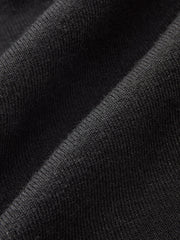 Contrast Cuff Collared Knit Maxi Dress