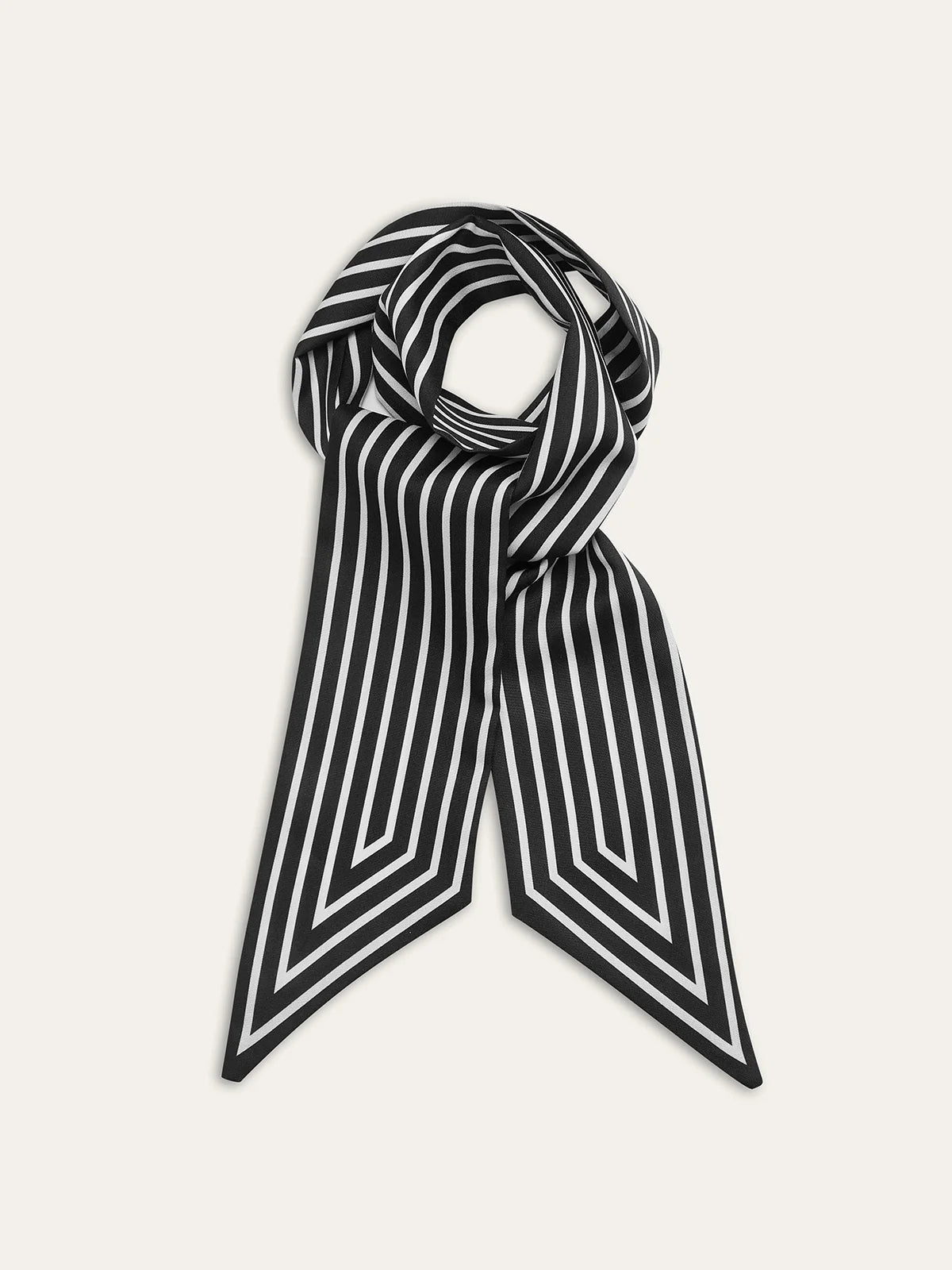 Striped Long Scarf