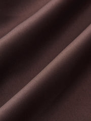 V-Neck Puff Sleeve Button Fitted Dress