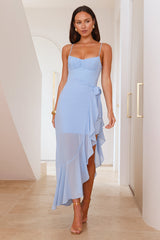 Iconic Night Out Maxi Dress Blue