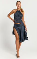 Lioness - Legacy Halter Top in Navy