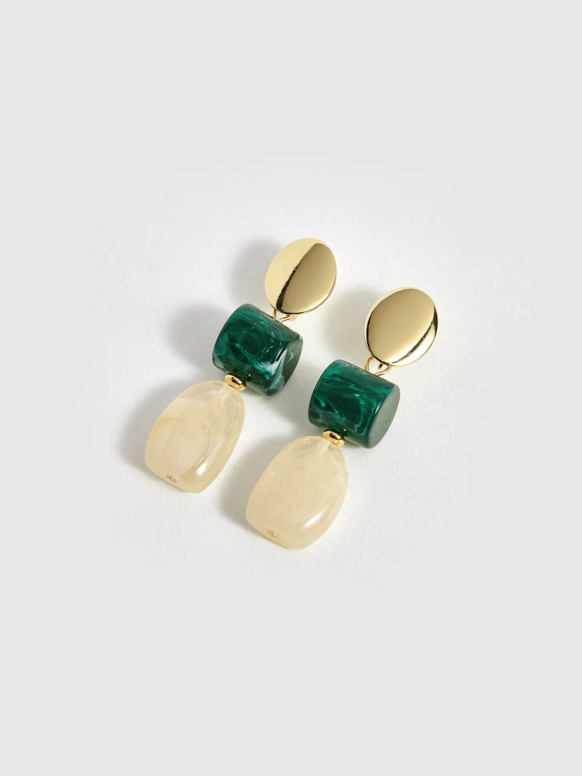 Geometric Drop Earrings