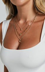 Jagger Necklace Set - Pack of 3 in Gold