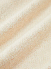 Twist V-Neck Leg-Of Mutton Sleeve Sweater