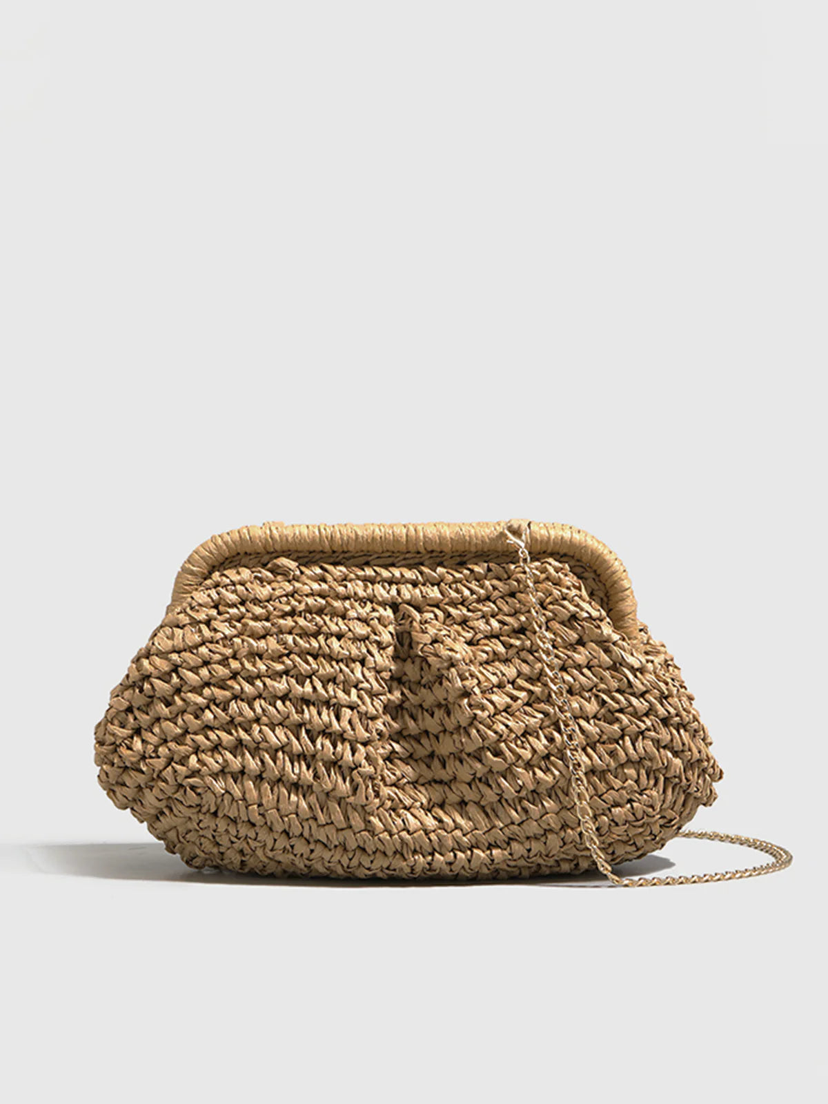 Straw Clutch Bag