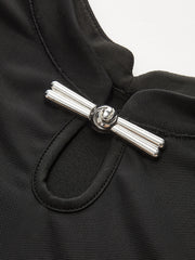 Mesh Long Sleeve Floral Print Maxi Dress